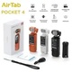 Airtab Pocket 4 4K Ultra HD Camera 180° Adjustable Gimbal 2" IPS Display 3000mAh Battery Compact Vlogging & Travel Camera