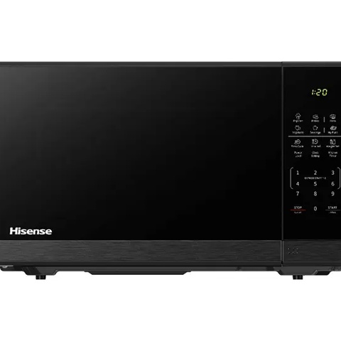 Hisense H37-MOBS5X Digital Solo Microwave Oven, 37L - Black