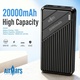 AirMars APB05 20000mAh Slim Portable Power Bank 2A Fast Charging Dual USB-A USB-C Input 4 LED Power Display for Phone Tablet