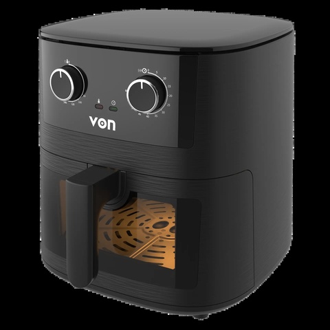 VON VAF065MCK Manual Air Fryer, 6.5L